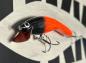 Preview: Turus Ukko Original Wobbler, Länge: 16 cm, Farbe: Black Head Orange 042, mit roter Tauchschaufel